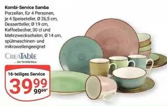 Globus Creatable kombi-service samba Angebot