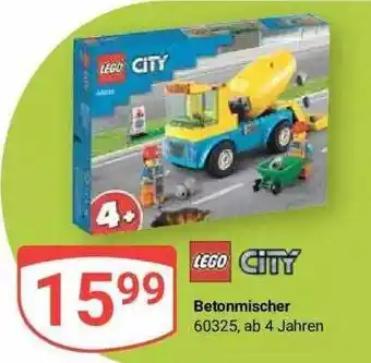 Globus Lego city betonmischer Angebot