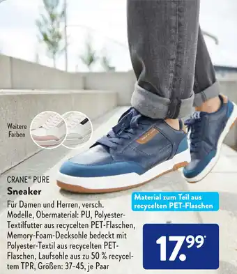 Aldi Süd Crane Pure Sneaker Angebot