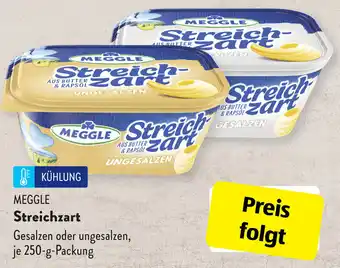 Aldi Süd Meggle Streichzart 250 g Packung Angebot