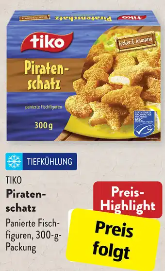 Aldi Süd Tiko Piratenschatz 300 g Packung Angebot