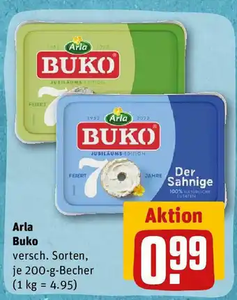 REWE Arla Buko 200g Angebot