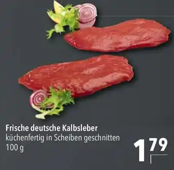 CITTI Markt Frische deutsche Kalbsleber 100 g Angebot