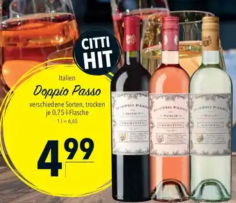 CITTI Markt Italien Doppio Passo 0,75 l Angebot