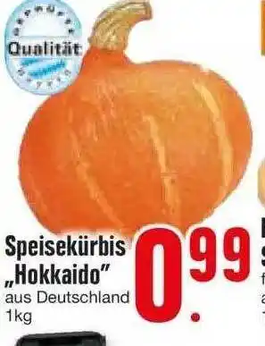 Edeka Speisekürbis „hokkaido“ Angebot