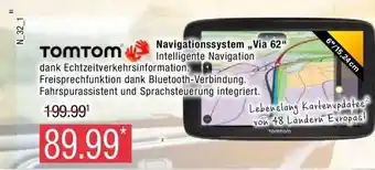 Marktkauf Tomtom navigationssystem „via 62“ Angebot