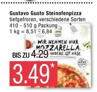 Marktkauf Gustavo gusto steinofenpizza Angebot