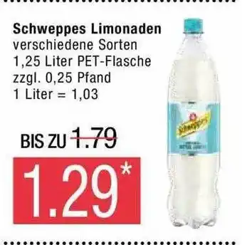 Marktkauf Schweppes limonaden Angebot