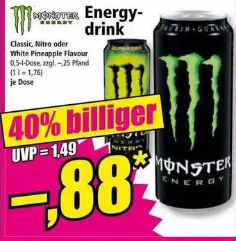 Norma Monster energy-drink Angebot