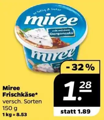 NETTO Miree Frischkäse 150 g Angebot