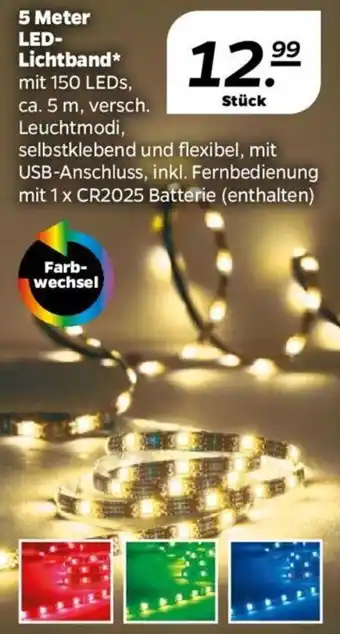 NETTO 5 Meter LED Lichtband Angebot