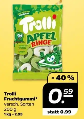 NETTO Trolli Fruchtgummi 200 g Angebot