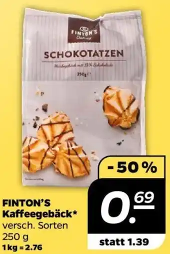 NETTO Finton's Kaffeegebäck 250 g Angebot