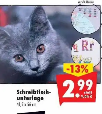 Mäc Geiz Schreibtisch unterlage Angebot