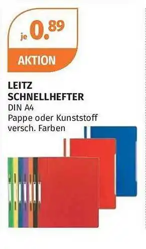 Müller Leitz schnellhefter Angebot