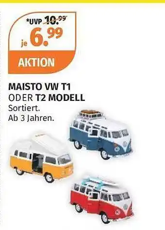 Müller Maisto vw t1 oder t2 modell Angebot