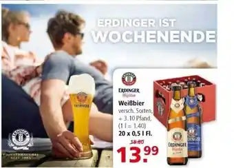 Multi Markt Weißbier erdinger Angebot