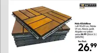 Hellweg Holz-klickfliese hartmann Angebot