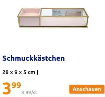 Action Schmuckkästchen 28 x 9 x 5 cm Angebot