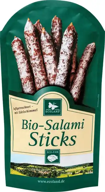 dm drogerie Ecoland salami sticks Angebot