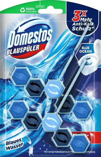 dm drogerie Domestos wc-reiniger blauspüler ocean Angebot