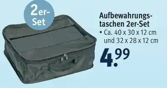 Rossmann Aufbewahrungstaschen 2er Set Angebot