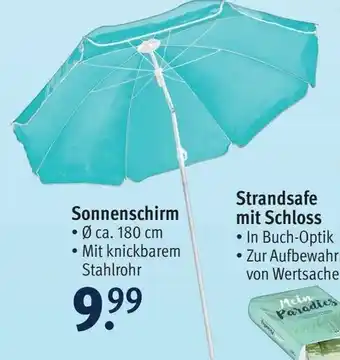 Rossmann Sonnenschirm Angebot