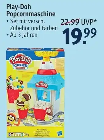 Rossmann Play Doh Popcornmaschine Angebot