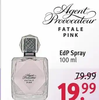 Rossmann Agent Provocaleur Fatale Pink EdP Spray 100ml Angebot