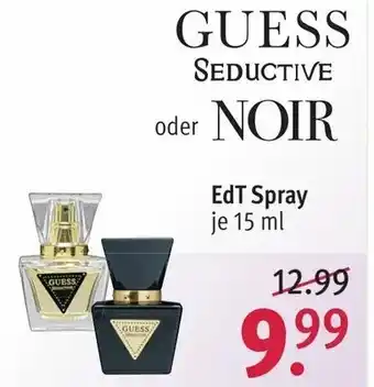 Rossmann Guess Seductive oder Noir EdT Spray 15ml Angebot