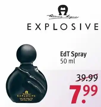 Rossmann Explosive EdT Spray 50ml Angebot