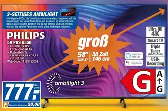 HEM Expert Philips 58 PUS 8556 Angebot