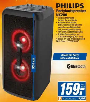 HEM Expert Philips Partylautsprecher NX200 Angebot