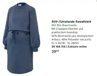 Tchibo Still/Umstands Sweatkleid Angebot