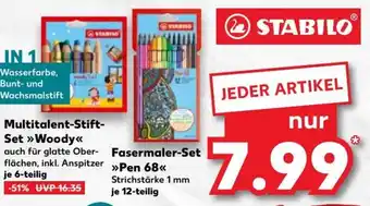 Kaufland Stabilo Multitalent Stift Set Woody 6-teilig Angebot