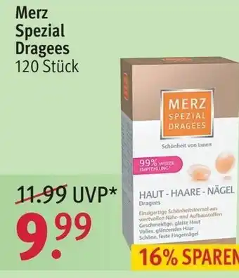 Rossmann Merz Spezial Dragees Angebot