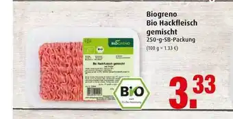 Markant Biogreno Bio Hackfleisch Gemischt 250g Angebot