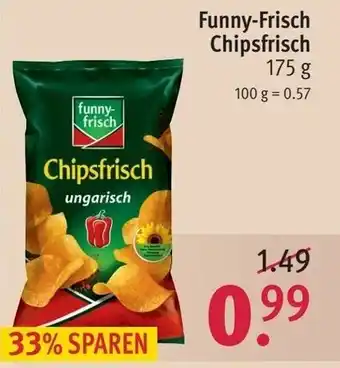 Rossmann funny frisch Chipsfrisch 175g Angebot