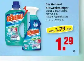 Markant Der General Allzweckreiniger 750/500ml Angebot