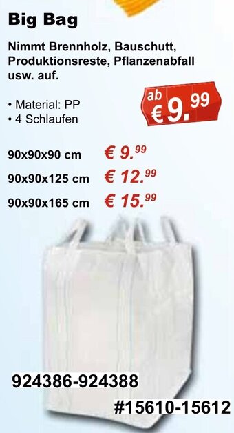 Stabilo Fachmarkt Big Bag Angebot