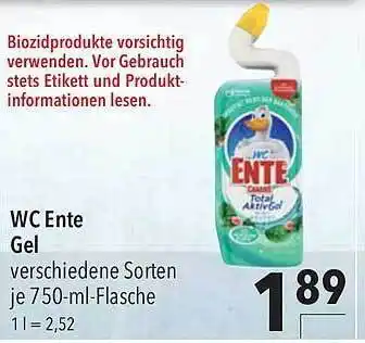 CITTI Markt Wc ente gel Angebot