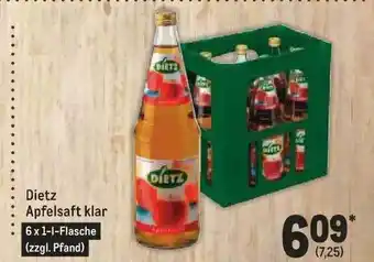 METRO Dietz apfelsaft klar Angebot