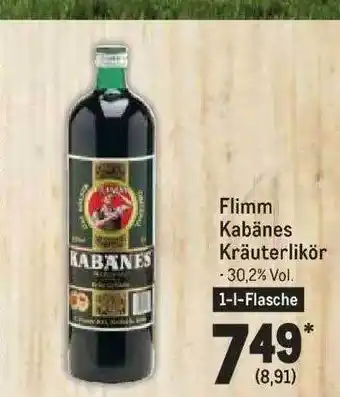 METRO Flimm kabänes kräuterlikör Angebot