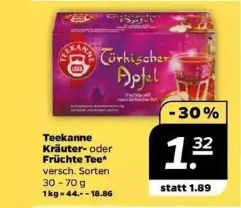 NETTO Teekanne kräuter- oder früchte tee Angebot