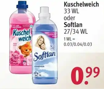 Rossmann Kuschelweich oder Softlan Angebot