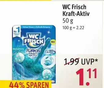 Rossmann WC Frisch Kraft Aktiv 50g Angebot