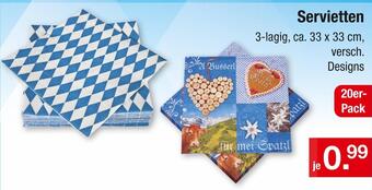 Zimmermann Servietten Angebot