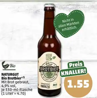 PENNY Naturgut bio brotbier Angebot