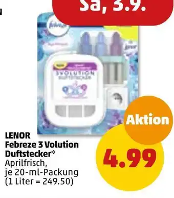 PENNY Lenor febreze 3 volution duftstecker Angebot