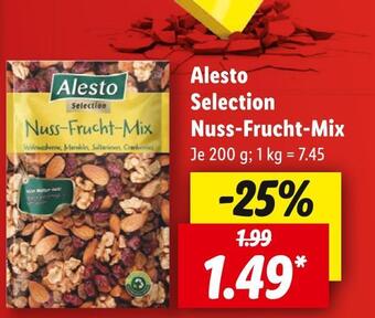 Lidl Alesto selection nuss-frucht-mix Angebot